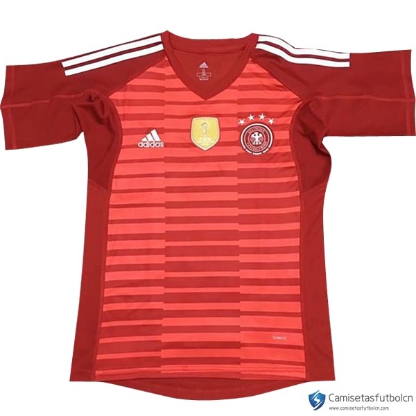 Camiseta Seleccion Alemania Portero 2018 Rojo